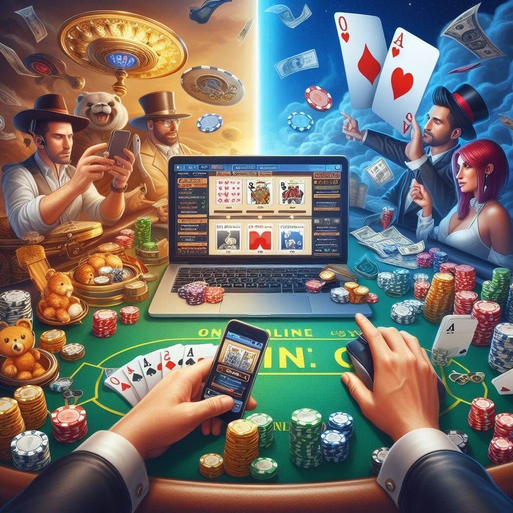 Pengguna bermain di platform warungplay menggunakan perangkat mobile Android dengan tampilan antarmuka sederhana
